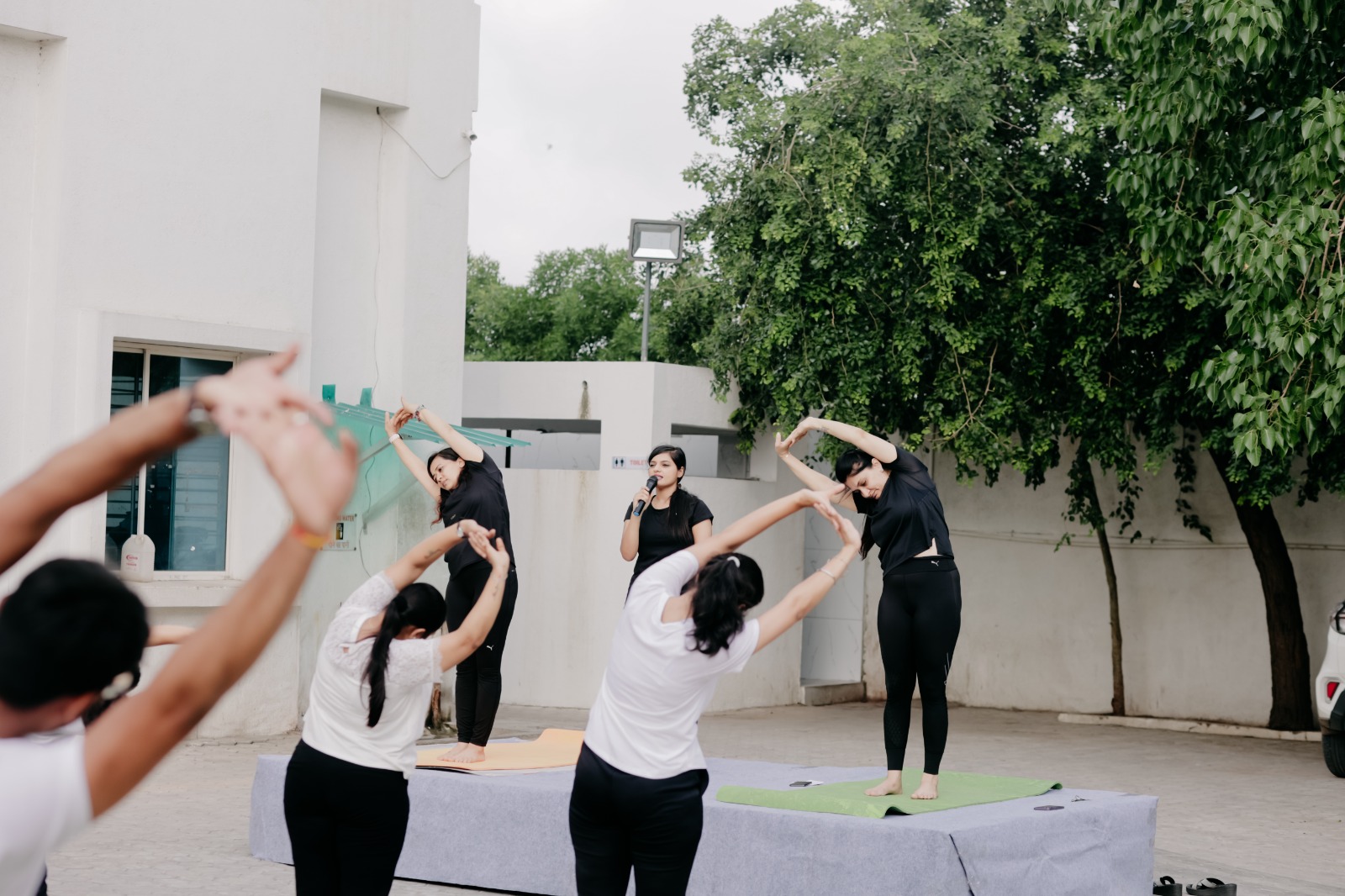 international yoga day corporate event