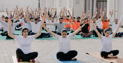 International Yoga Day 2023 at Tilara Polyplast Pvt. Ltd.