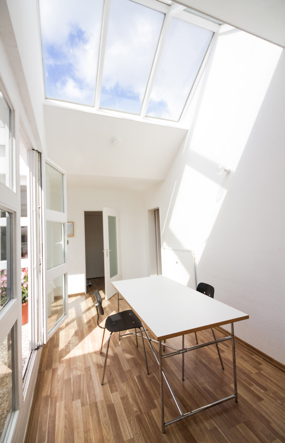 Sunroom built with tilara polycarbonate sheet