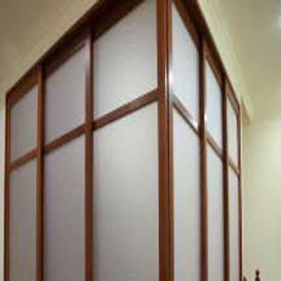 Indoor Partition 2 - Application of Tilara Embossed Sheet