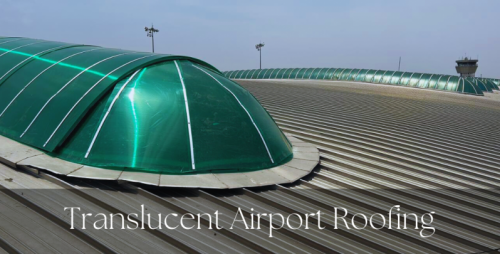 Aurangabad Airport Roofing project completed with Tilara Multiwall Polycarbonate Sheet