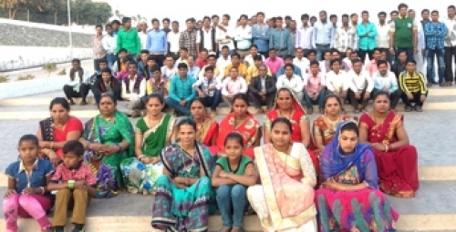 Tilara Employees on picnic at popular religious spot - Khodaldham.