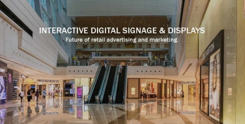 Interactive Digital Signage & Displays: Future of retail advertising and marketing.